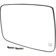 DURAFORCE Mirror Glass For 09-18 Ram 1500 Truck 2011-18 Ram 2500 Driver Side Power Heated