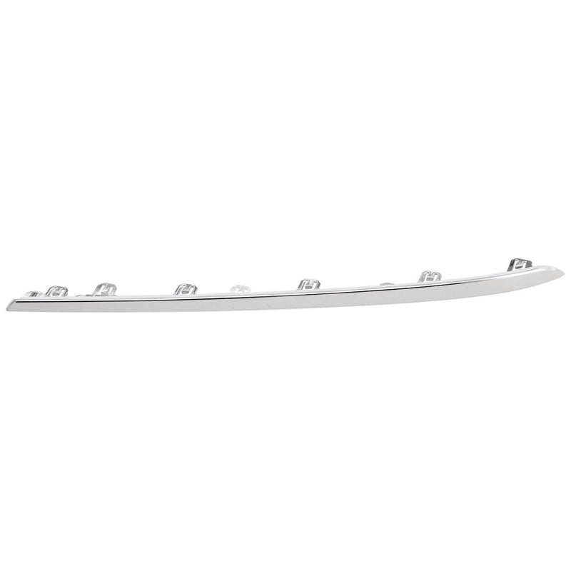 DURAFORCE Bumper Trim For 2015-2017 Acura TLX Chrome Front Outer Driver Side
