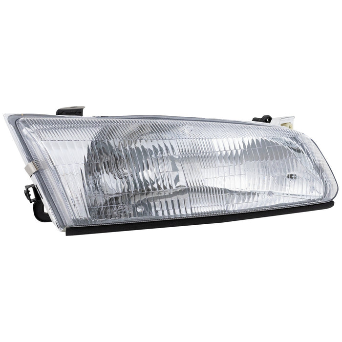 DURAFORCE Headlight Set For 1997-1999 Toyota Camry Headlight Set Left and Right with Bulbs