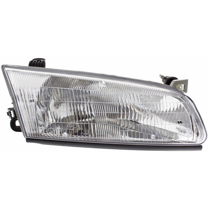 DURAFORCE Headlight Set For 1997-1999 Toyota Camry Headlight Set Left and Right with Bulbs