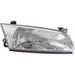 DURAFORCE Headlight Set For 1997-1999 Toyota Camry Headlight Set Left and Right with Bulbs