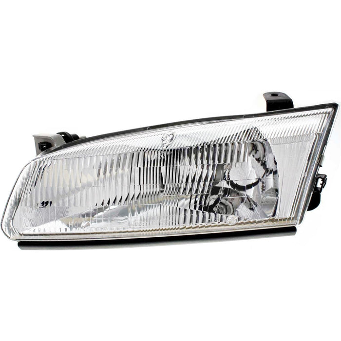 DURAFORCE Headlight Set For 1997-1999 Toyota Camry Headlight Set Left and Right with Bulbs
