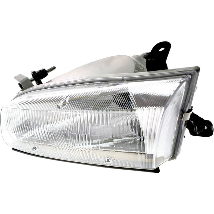 DURAFORCE Headlight Set For 1997-1999 Toyota Camry Headlight Set Left and Right with Bulbs