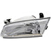 DURAFORCE Headlight Set For 1997-1999 Toyota Camry Headlight Set Left and Right with Bulbs