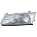 DURAFORCE Headlight Set For 1997-1999 Toyota Camry Headlight Set Left and Right with Bulbs