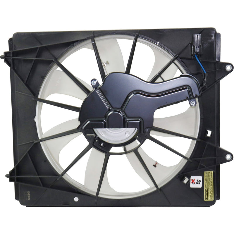 DURAFORCE Cooling Fans Assembly Passenger Right Side Hand for Honda Odyssey 2018-2023