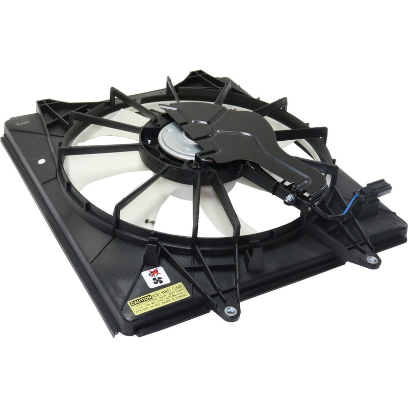 DURAFORCE Cooling Fans Assembly Passenger Right Side Hand for Honda Odyssey 2018-2023