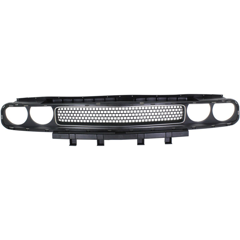 DURAFORCE Grille For 2008-2014 Dodge Challenger Textured Black Plastic