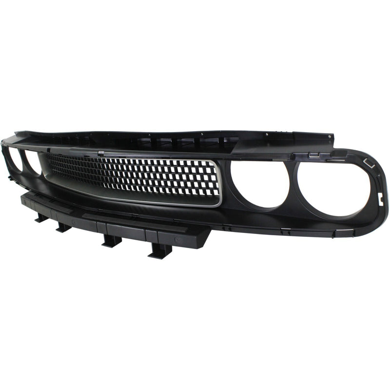 DURAFORCE Grille For 2008-2014 Dodge Challenger Textured Black Plastic