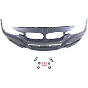 DURAFORCE Front Bumper Cover For 2013-18 BMW 320i 2013-16 328i Primed With Fog Light Holes
