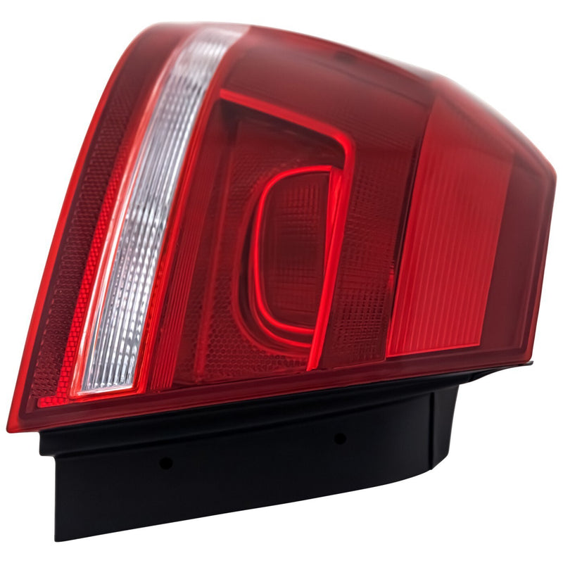 DURAFORCE Tail Light For 2012-2015 Volkswagen Passat Driver Side Outer Tail Lamp With Bulb