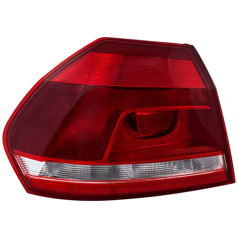 DURAFORCE Tail Light For 2012-2015 Volkswagen Passat Driver Side Outer Tail Lamp With Bulb