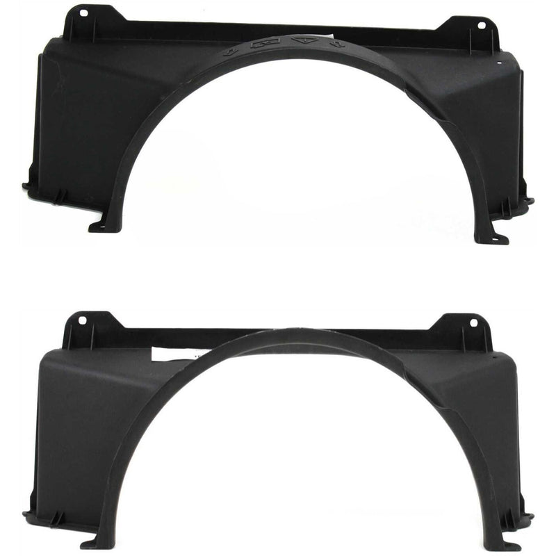 DURAFORCE Fan Shroud Set For 99-04 Chevy Silverado 1500 Tahoe GMC Yukon Escalade 4.8L 5.3L