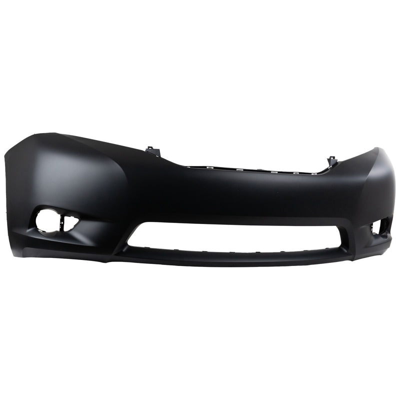 DURAFORCE Front Bumper Cover For 2011-2017 Toyota Sienna BASE LE XLE CAPA Primed TO1000369