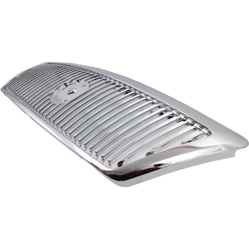 DURAFORCE Grille For 2003-2005 Mercury Grand Marquis Monotone Chrome Shell and Insert