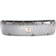 DURAFORCE Grille For 2003-2005 Mercury Grand Marquis Monotone Chrome Shell and Insert