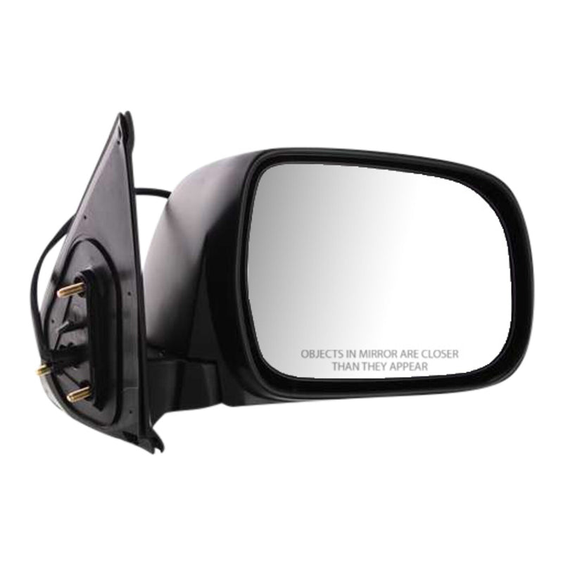 DURAFORCE Set Of 2 Mirror Power For 2005-2011 Toyota Tacoma Manual Folding Textured Black