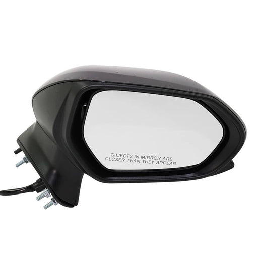 DURAFORCE Mirror For 2018-2022 Toyota Camry Passenger Side Manual Fold Power Glass
