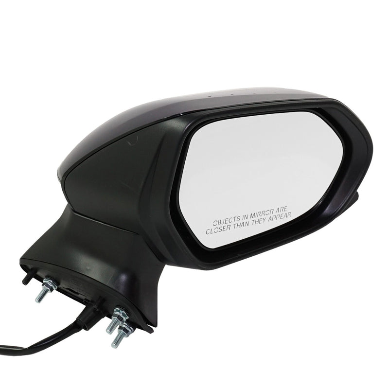 DURAFORCE Mirror For 2018-2022 Toyota Camry Passenger Side Manual Fold Power Glass