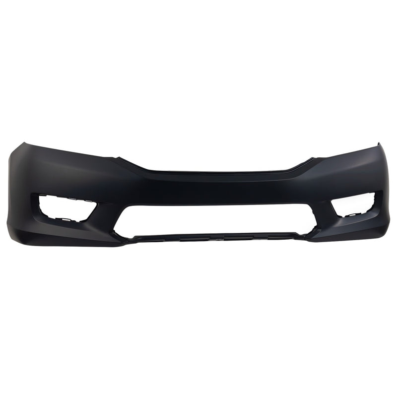 DURAFORCE Bumper Cover For 2013-15 Honda Accord Sedan Primed w/ Fog Light Holes HO1000288