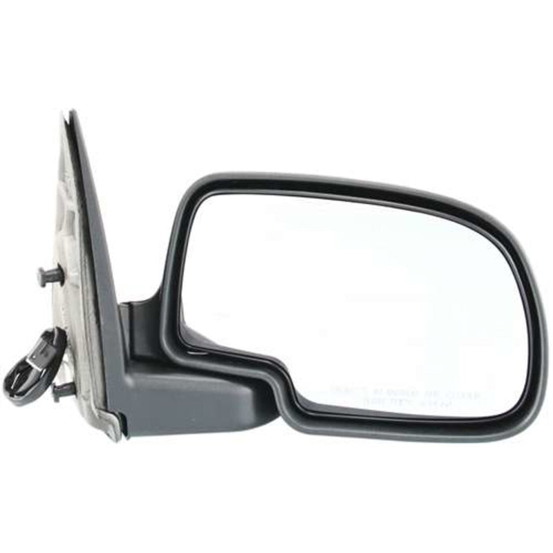 DURAFORCE Chrome Power Side View Mirrors Left & Right Pair Set for 99-02 Chevy GMC Truck