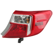 DURAFORCE Tail Light Assembly For 2012-2014 Toyota Camry Passenger Side Outer With Bulb