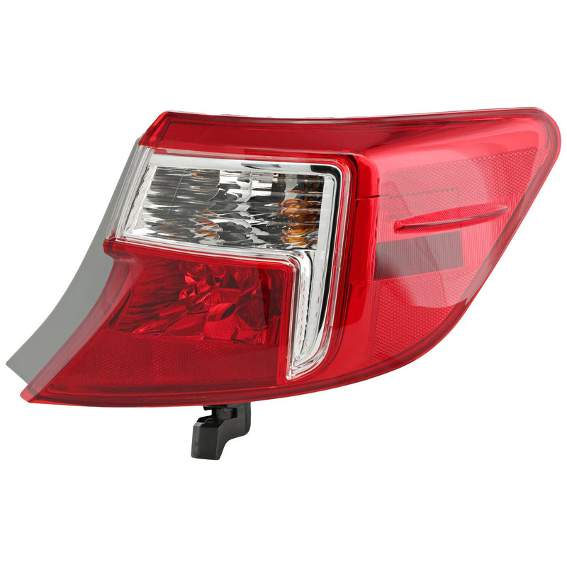 DURAFORCE Tail Light Assembly For 2012-2014 Toyota Camry Passenger Side Outer With Bulb