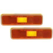 DURAFORCE Front Side Marker Set For 1972-83 Dodge Charger 1984-89 D100 1981-93 Ramcharger