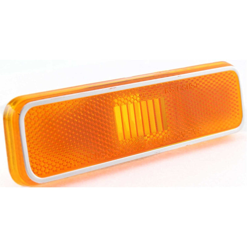 DURAFORCE Front Side Marker Set For 1972-83 Dodge Charger 1984-89 D100 1981-93 Ramcharger