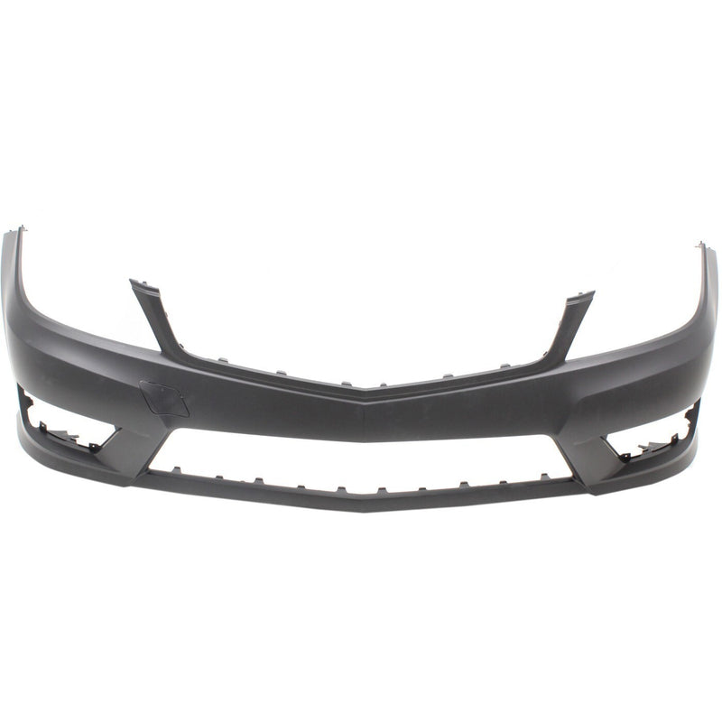 DURAFORCE Front Bumper Cover For 2012-2015 M Benz C250 w/ fog lamp holes 12-14 C300 Primed
