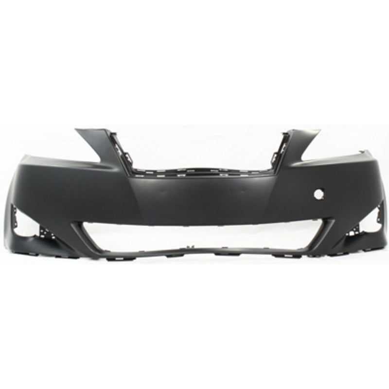 DURAFORCE Bumper Cover For 2006-08 Lexus IS250 / IS350 With Fog Light Holes Primed Front