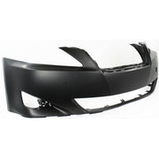 DURAFORCE Bumper Cover For 2006-08 Lexus IS250 / IS350 With Fog Light Holes Primed Front