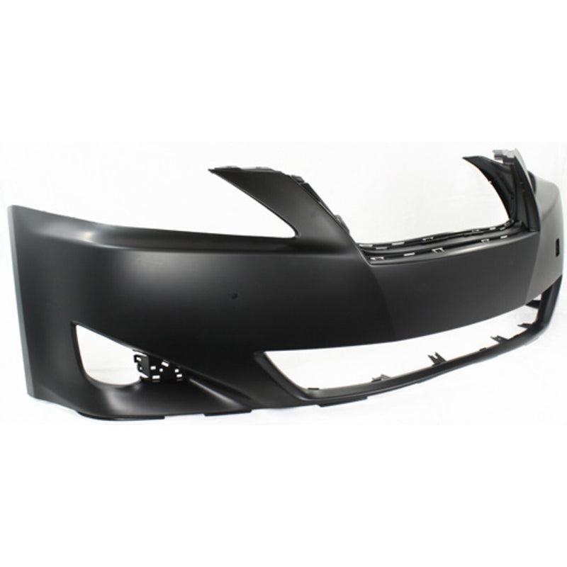 DURAFORCE Bumper Cover For 2006-08 Lexus IS250 / IS350 With Fog Light Holes Primed Front