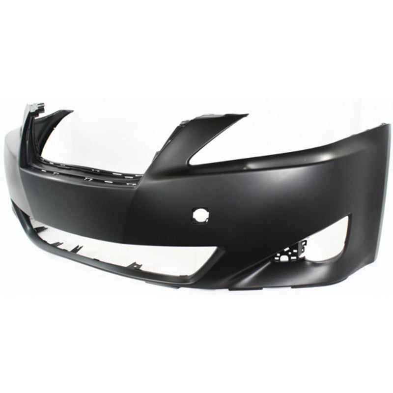 DURAFORCE Bumper Cover For 2006-08 Lexus IS250 / IS350 With Fog Light Holes Primed Front