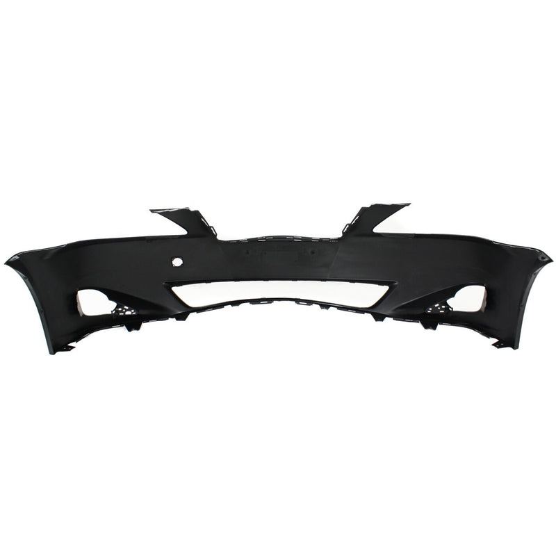 DURAFORCE Bumper Cover For 2006-08 Lexus IS250 / IS350 With Fog Light Holes Primed Front