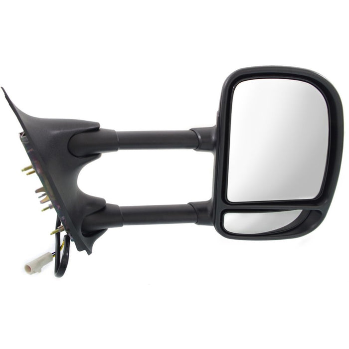 DURAFORCE 2Pc Power Mirror Set For 1999-2007 Ford F-250 Super Duty F-350 F-450 Towing