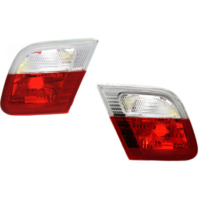 DURAFORCE Tail Light Set For 2001-2003 BMW 330Ci 325Ci Left Right Inner Halogen fits Coupe