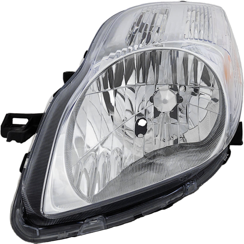 DURAFORCE Headlight Set For 2009-2011 Toyota Yaris Hatchback Assembly Driver and Passenger