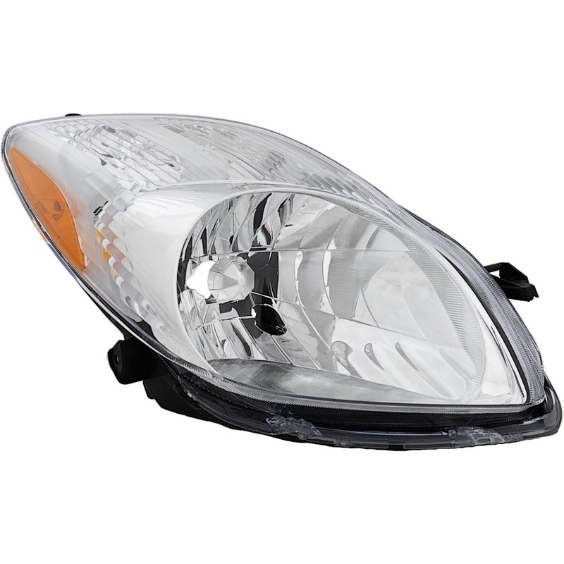 DURAFORCE Headlight Set For 2009-2011 Toyota Yaris Hatchback Assembly Driver and Passenger