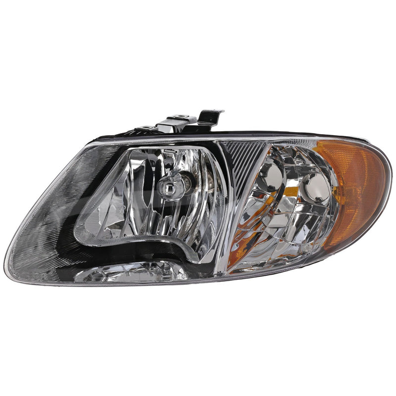 DURAFORCE Halogen Headlight Set For 2001-2007 Dodge Grand Caravan w/ Bulb(s) Pair