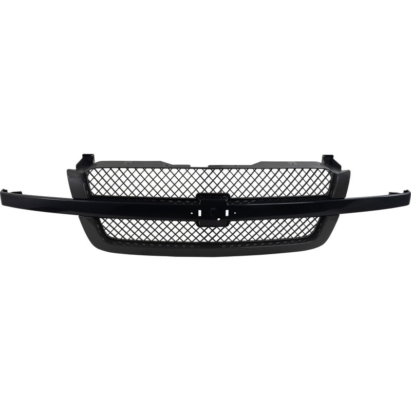DURAFORCE Grille Assembly Primed For 2003-2007 Chevrolet Silverado 1500 - For SS Model