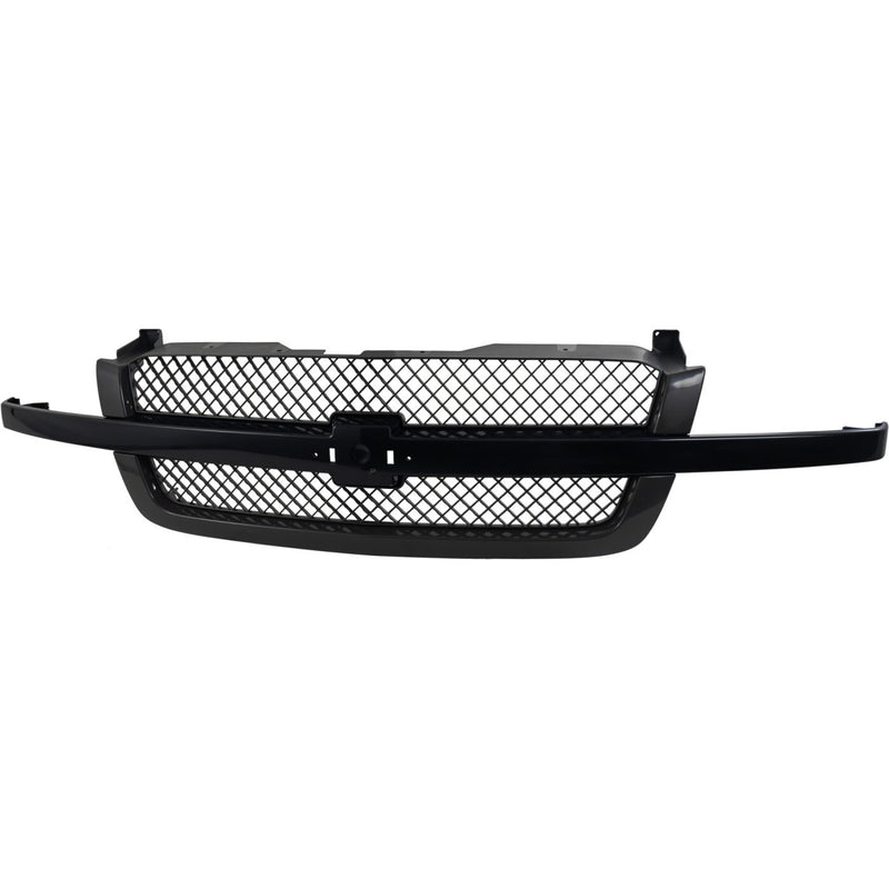 DURAFORCE Grille Assembly Primed For 2003-2007 Chevrolet Silverado 1500 - For SS Model