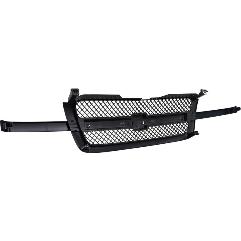DURAFORCE Grille Assembly Primed For 2003-2007 Chevrolet Silverado 1500 - For SS Model