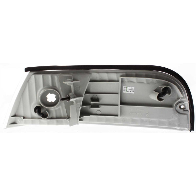 DURAFORCE Headlights Headlamps and Corner Parking Lights For 1998-2011 Ford Crown Victoria