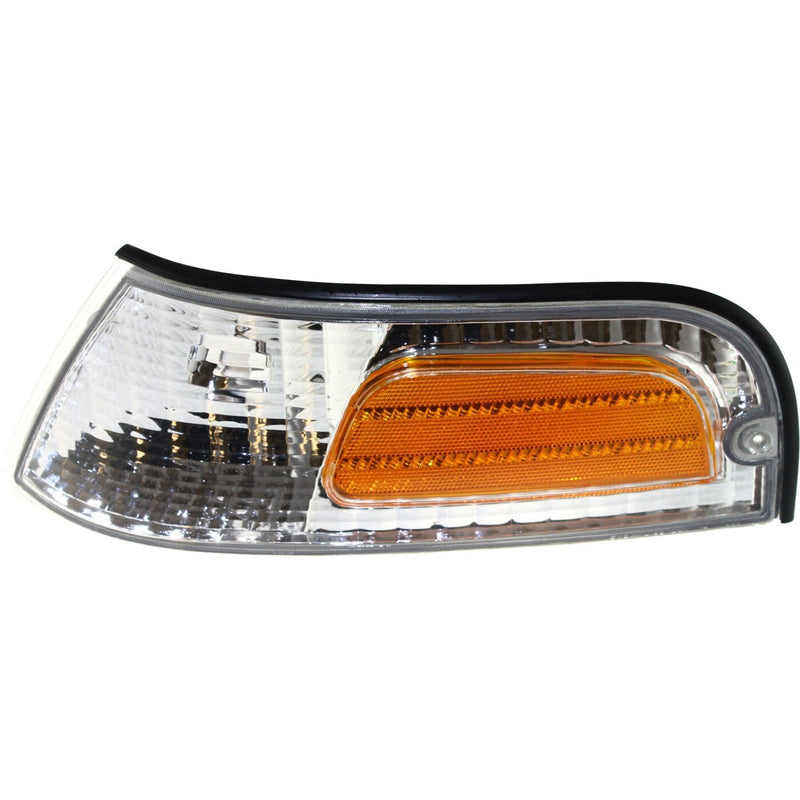 DURAFORCE Headlights Headlamps and Corner Parking Lights For 1998-2011 Ford Crown Victoria