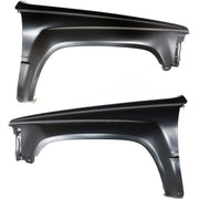 DURAFORCE Fender For 84-88 Toyota Pickup 84-89 4Runner Set of 2 Front LH & RH Primed Steel