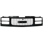 DURAFORCE Grille Assembly Cross Bar Insert Black For 1994-2000 GMC C2500 C3500 C3500 K2500
