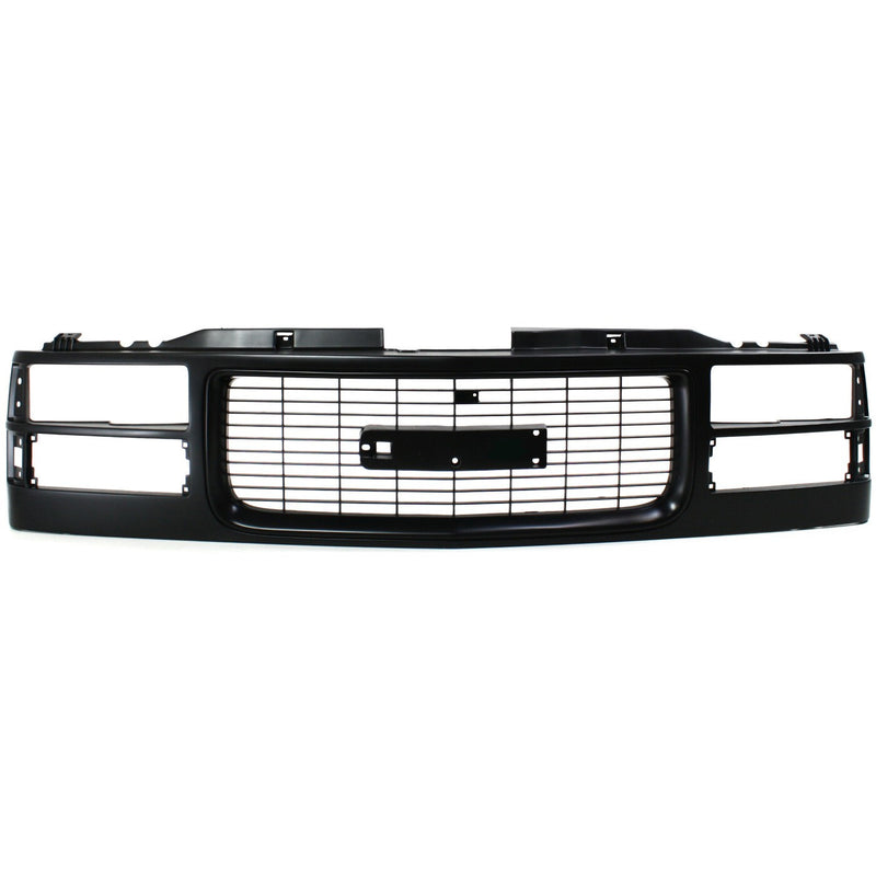 DURAFORCE Grille Assembly Cross Bar Insert Black For 1994-2000 GMC C2500 C3500 C3500 K2500