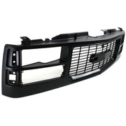 DURAFORCE Grille Assembly Cross Bar Insert Black For 1994-2000 GMC C2500 C3500 C3500 K2500