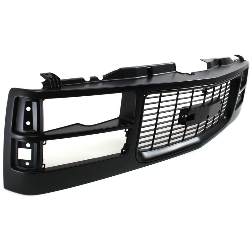 DURAFORCE Grille Assembly Cross Bar Insert Black For 1994-2000 GMC C2500 C3500 C3500 K2500